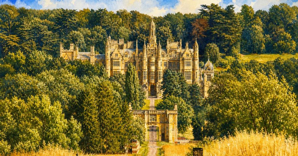 Harlaxton Manor, Lincolnshire — historic house